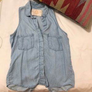 Denim tank